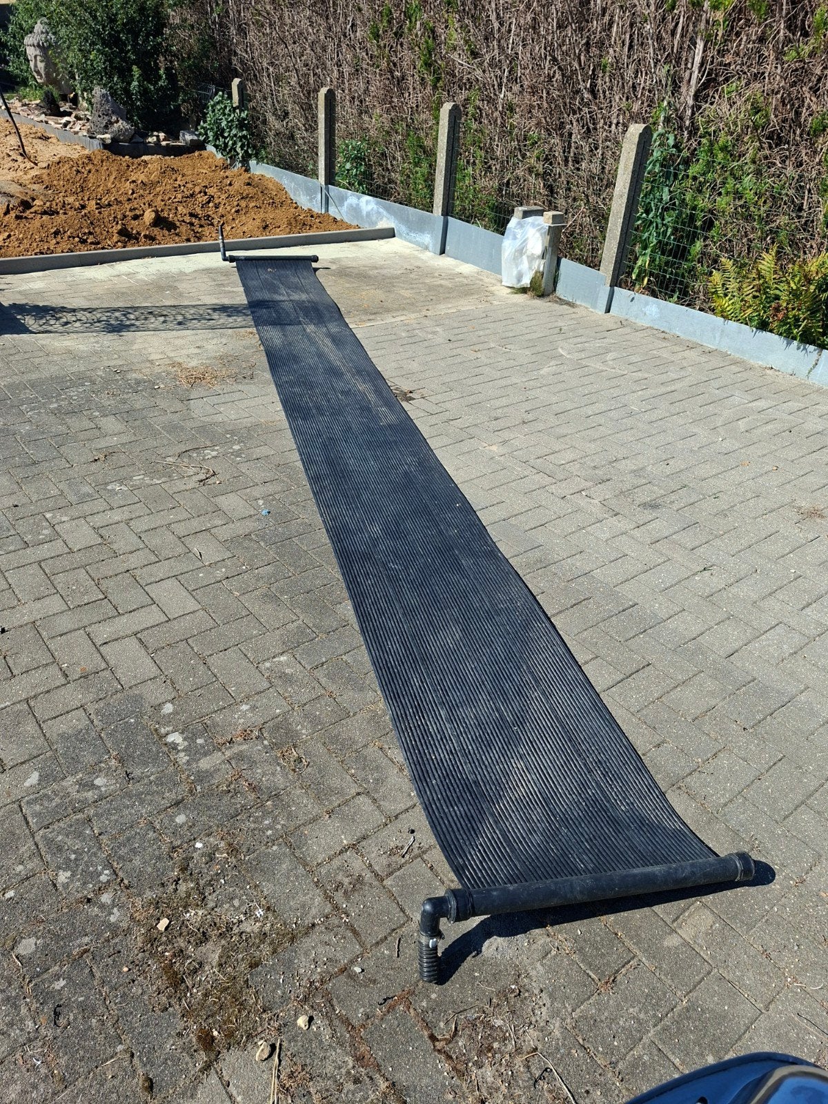 Warmtemat 5m lang en 60cm breed, Ophalen