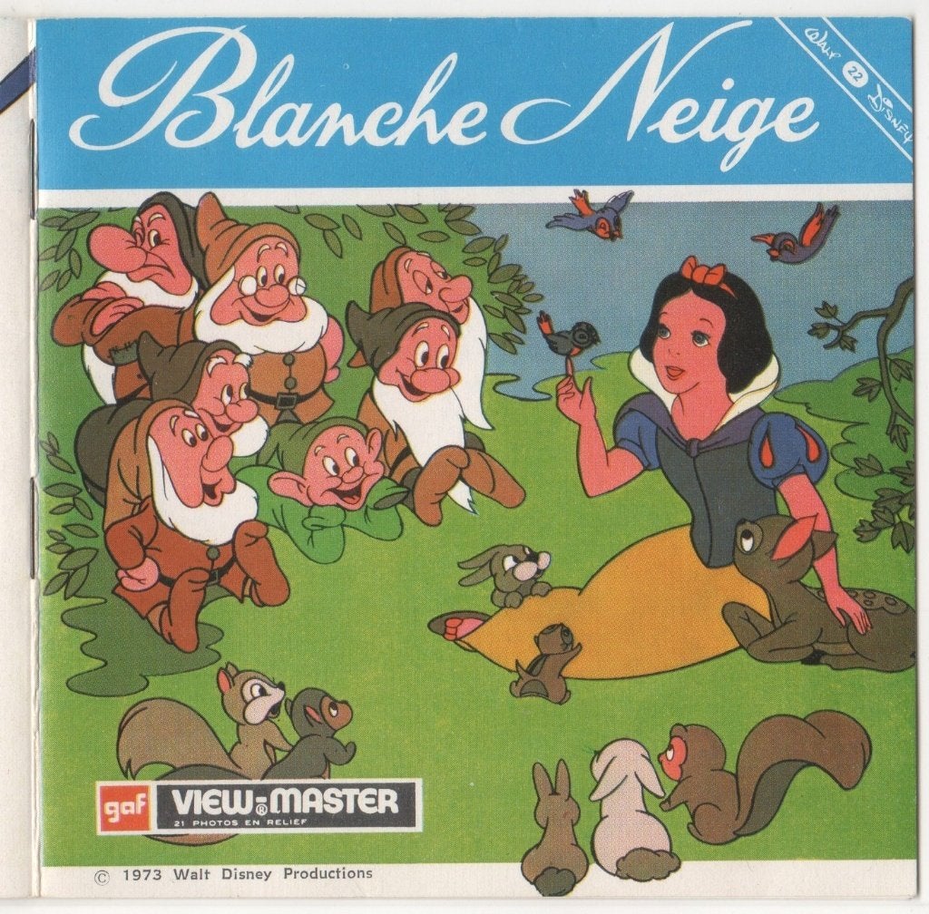 View-master Blanche Neige D 106 Livret en français, Antiquités & Art, Antiquités | Jouets, Enlèvement ou Envoi
