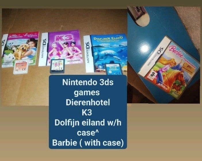 4 jeux Nintendo 3DS, Consoles de jeu & Jeux vidéo, Enlèvement, Utilisé