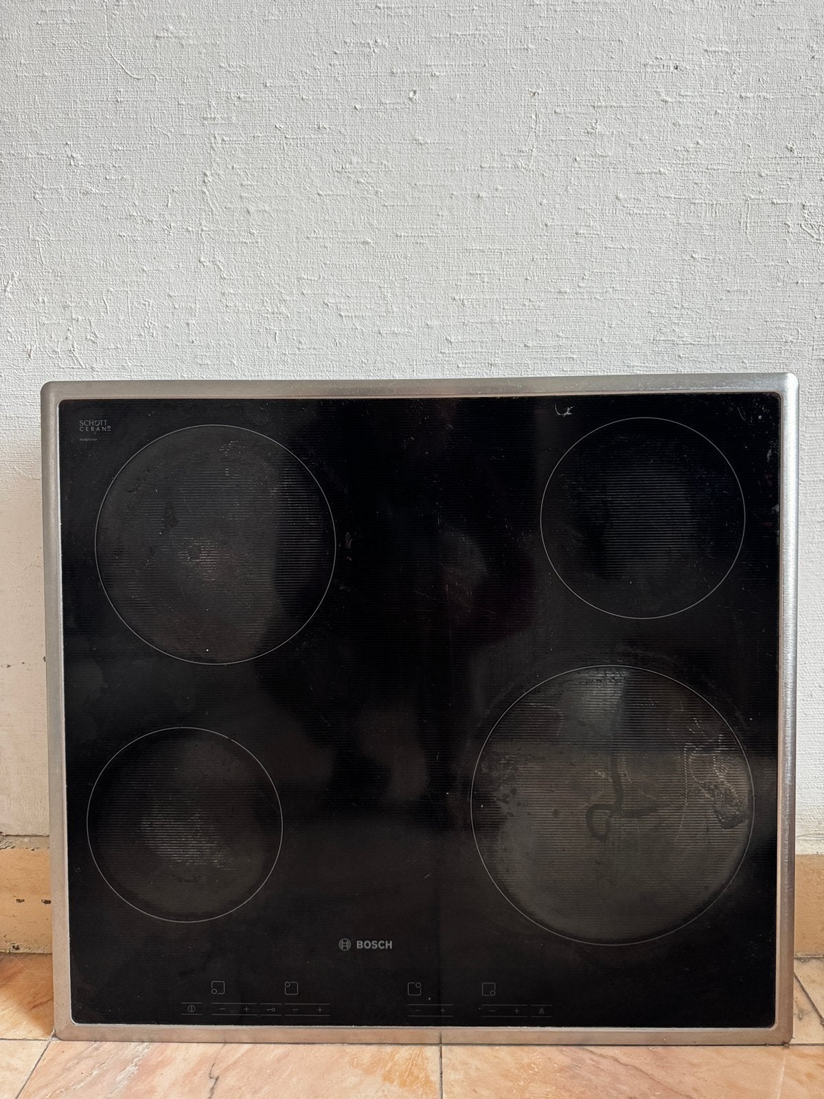 A vendre plaque de cuisson vitrocéramique BOSCH, Electroménager, Tables de cuisson, 4 zones de cuisson, Enlèvement, Utilisé, Encastré