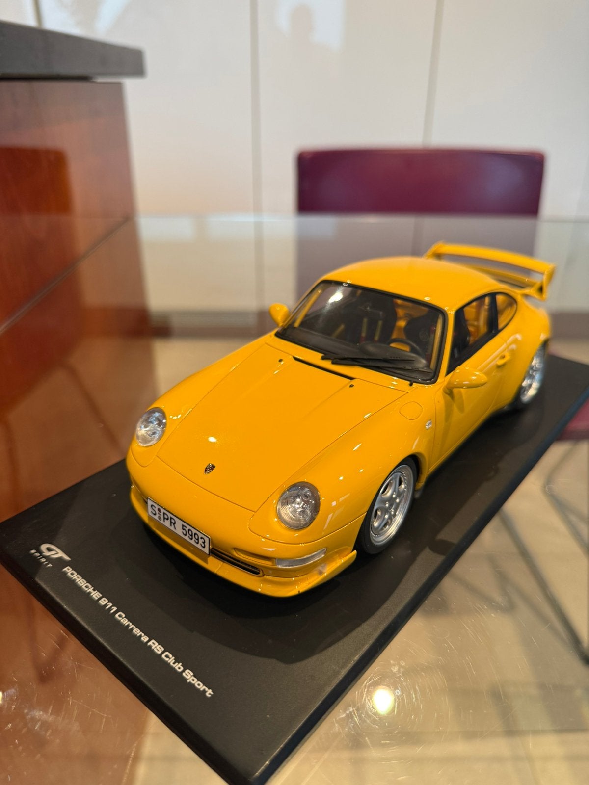 Ed limitée a 911 ex Porsche 911 993 Carrera RS Club Sport, Enlèvement ou Envoi, Comme neuf, Voiture, Autres marques