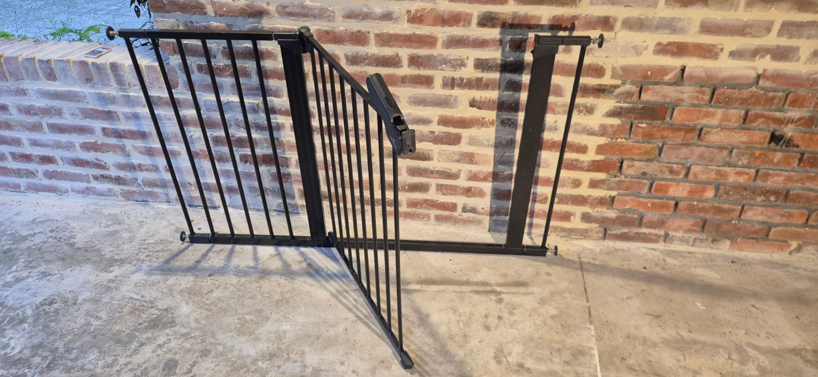 BabyDan traphekje met extensie 119,3 - 125,6 cm, Ophalen, Zo goed als nieuw, 115 cm of meer, Klemhekje