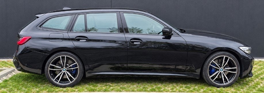 BMW 320e, Auto's, Automaat, Achterwielaandrijving, Euro 6, Zwart