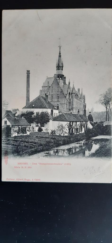 BRUGGE  HONGERSNOODMOLEN Albert Sugg, Verzamelen, Verzenden