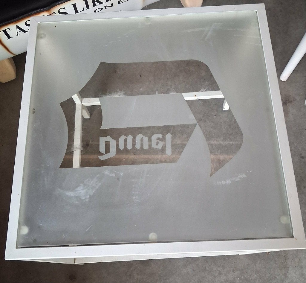 BIJZETTAFEL, Ophalen, Zo goed als nieuw, Modern, Wit