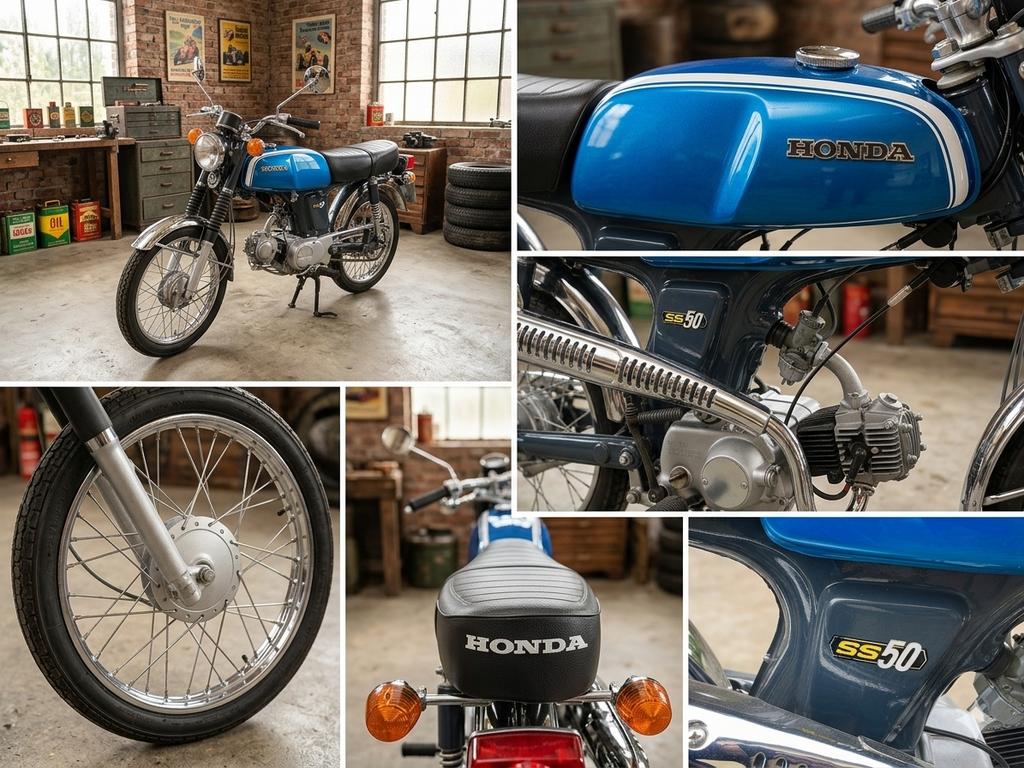 Honda ss 50, Motos, Motos | Honda, Particulier