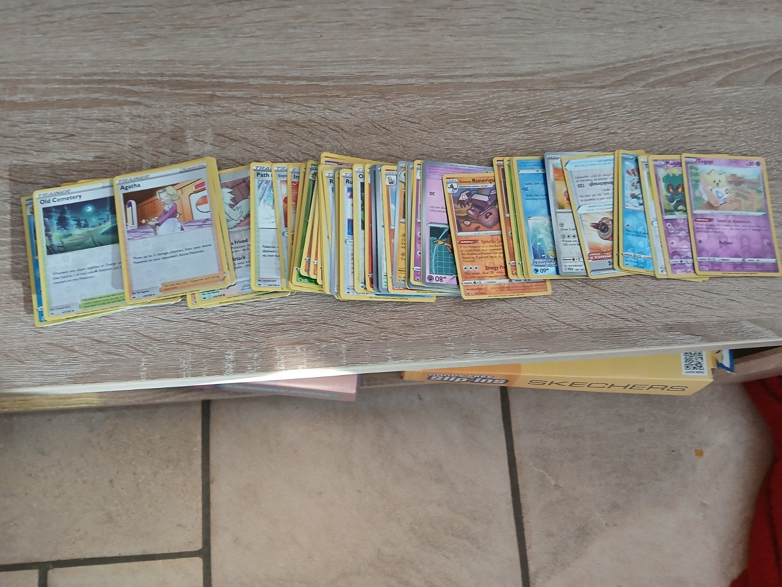 Een bundeltje 75 reverse holo's, Enlèvement ou Envoi