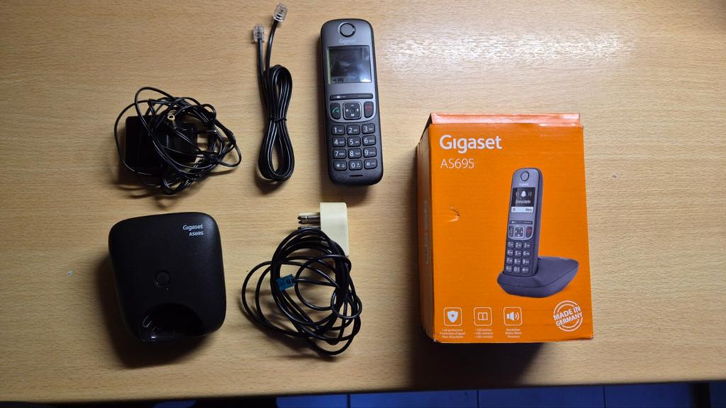 Gigaset AS695 draadloze vaste telefoon, Ophalen, Zo goed als nieuw, 1 handset