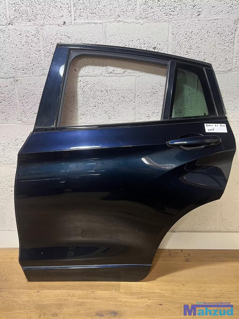 BMW X4 F26 blauw links achter 2013-2018, Petuelring 130
80788  Munich, DE, Arrière, Info@bmw.de, Utilisé