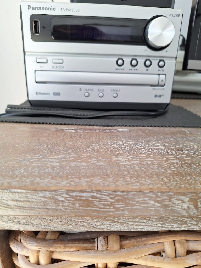 Radio + boxen, TV, Hi-fi & Vidéo, Radios, Enlèvement, Comme neuf, Radio