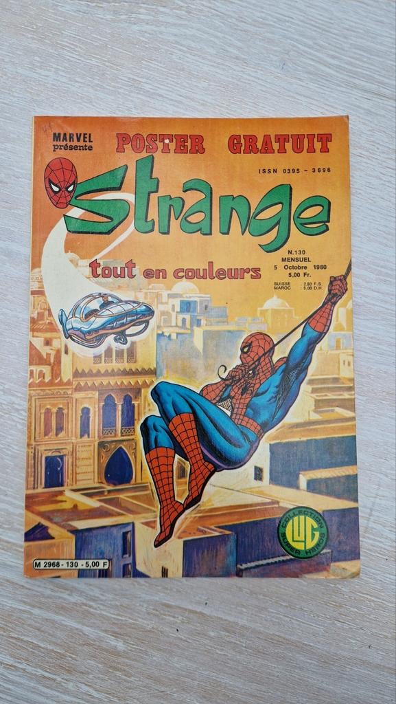 Bd marvel Strange n130 1980, Enlèvement
