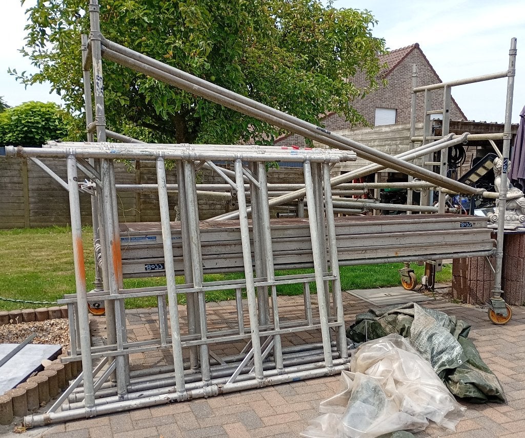 steiger-stelling, Ophalen, Gebruikt, Gevelsteiger, 5 meter of hoger
