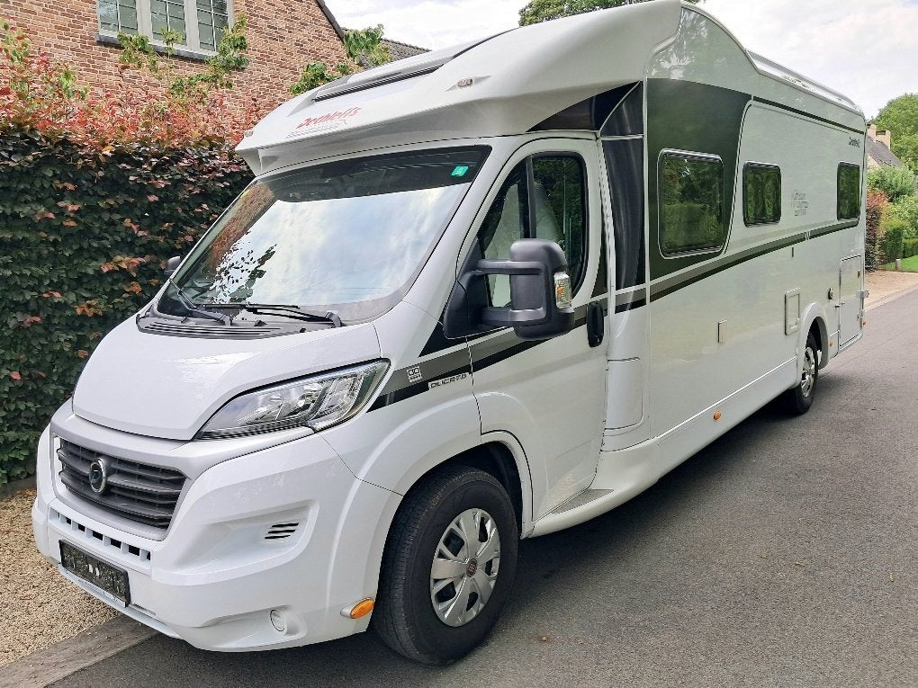 Exclusieve Dethleffs prachtige staat 66000km enkele bedden, Jusqu'à 4, Fiat, Boîte manuelle, Douche