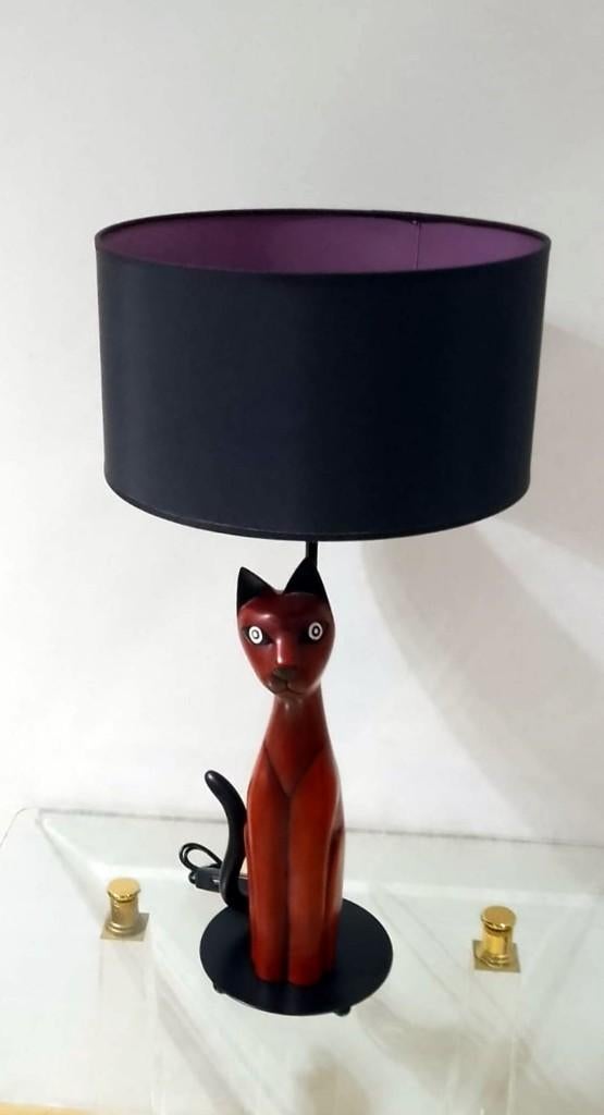 Niederau kattenlamp, Ophalen