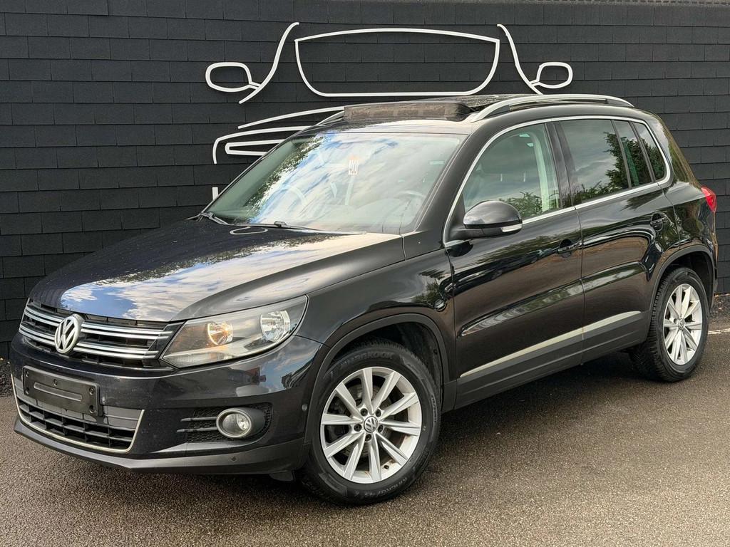 Volkswagen Tiguan 2.0 TDi+NAVI+TOIT OUVRANT+CUIR+SIEGES CHAU, Autos, Volkswagen, Cuir, Achat, Capteur de stationnement, Euro 6