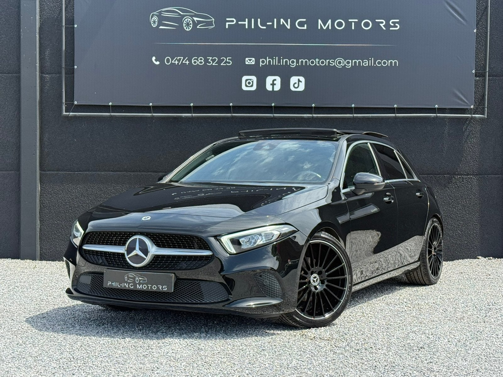 Mercedes-Benz A 180 Business Solution, Bte Auto, Caméra,, Auto's, Mercedes-Benz, 4 cilinders, Leder en Stof, Zwart, 5 deurs