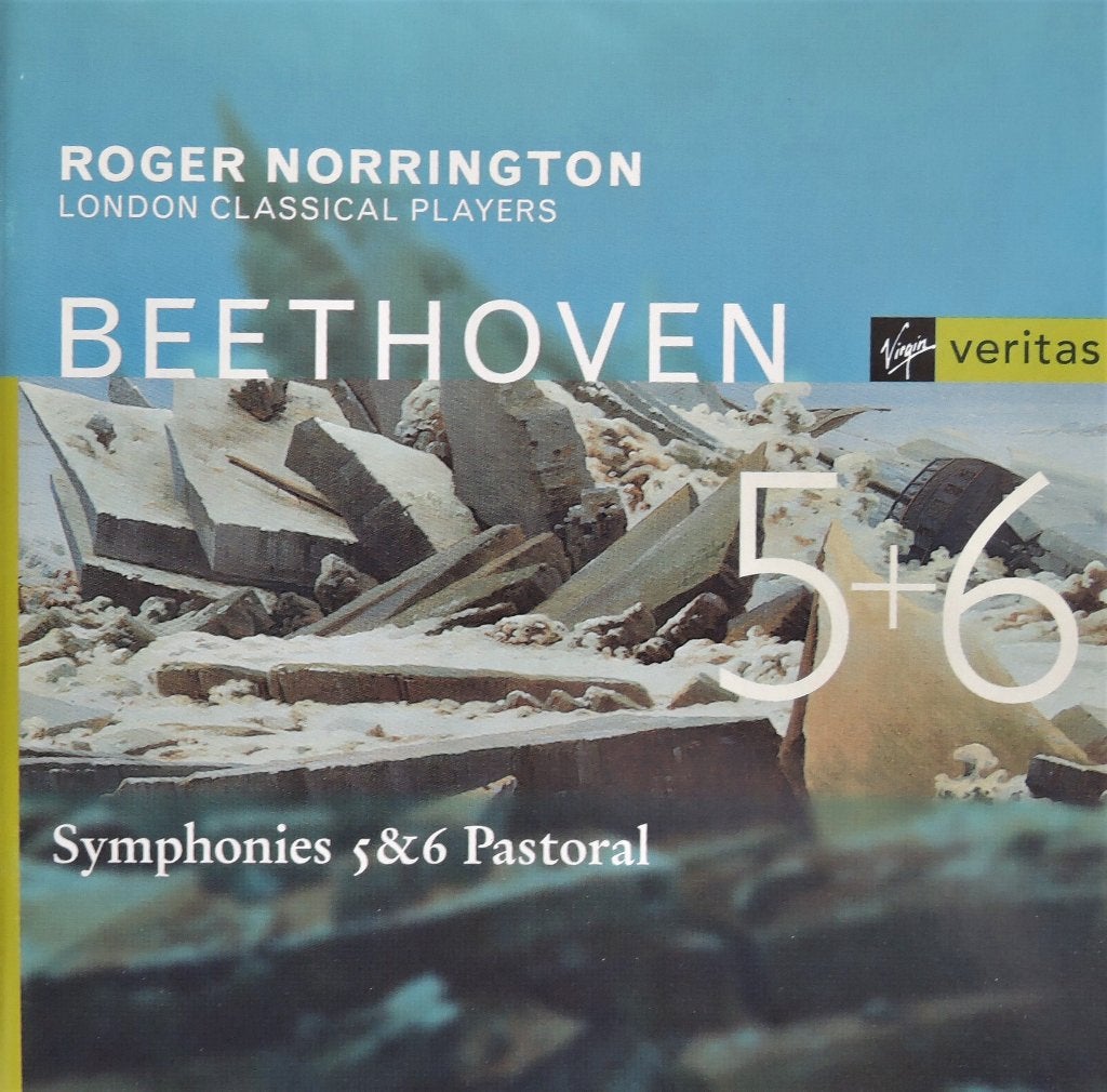 Beethoven 5 & 6 / Roger Norrington / EMI-opname / DDD, Symfonie, Ophalen of Verzenden, Zo goed als nieuw, Beethoven