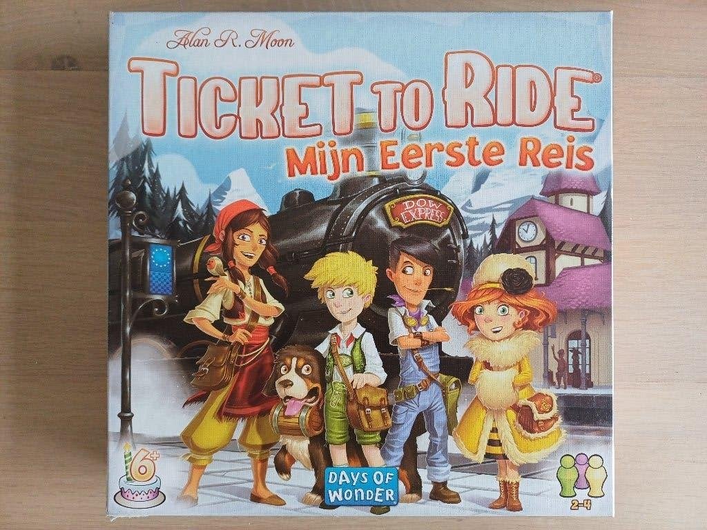 Ticket to Ride Junior - Mijn eerste reis (gezelschapsspel), Ophalen, Zo goed als nieuw, Days of Wonder