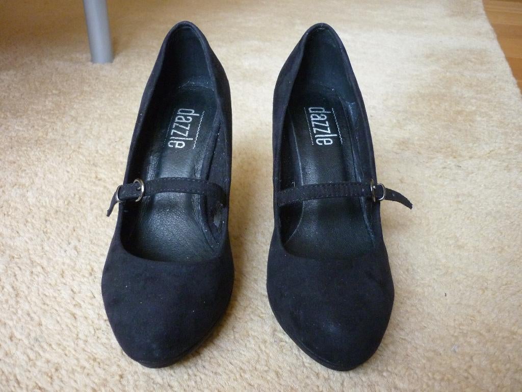Suède Pumps Dazzle, Kleding | Dames, Pumps, Zwart, Nieuw, Ophalen of Verzenden