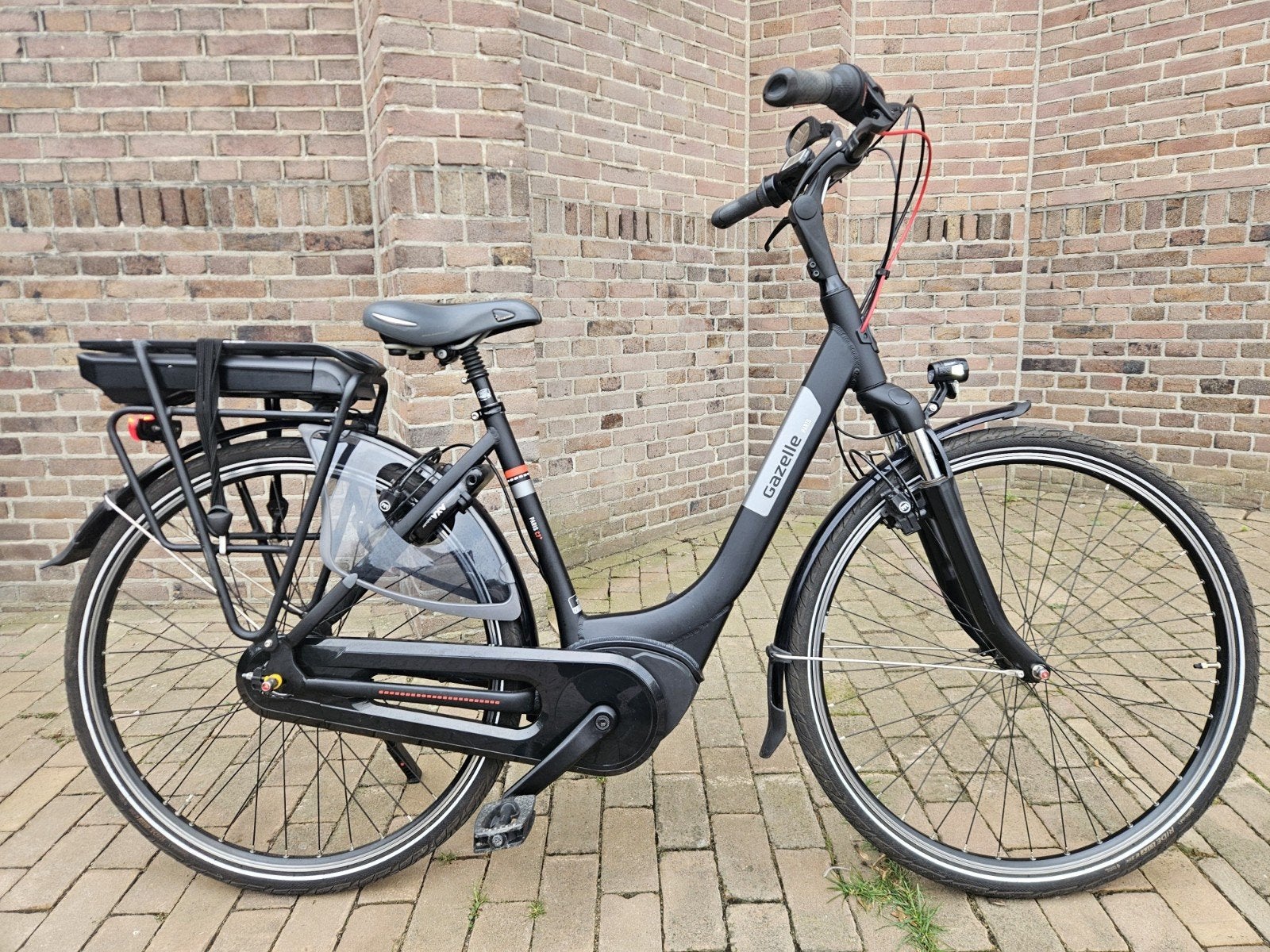 Gazelle Paris C7+ HMB E-bike – Bosch Middenmotor – Topstaat, 47 tot 51 cm, Ophalen, 50 km per accu of meer, Gazelle