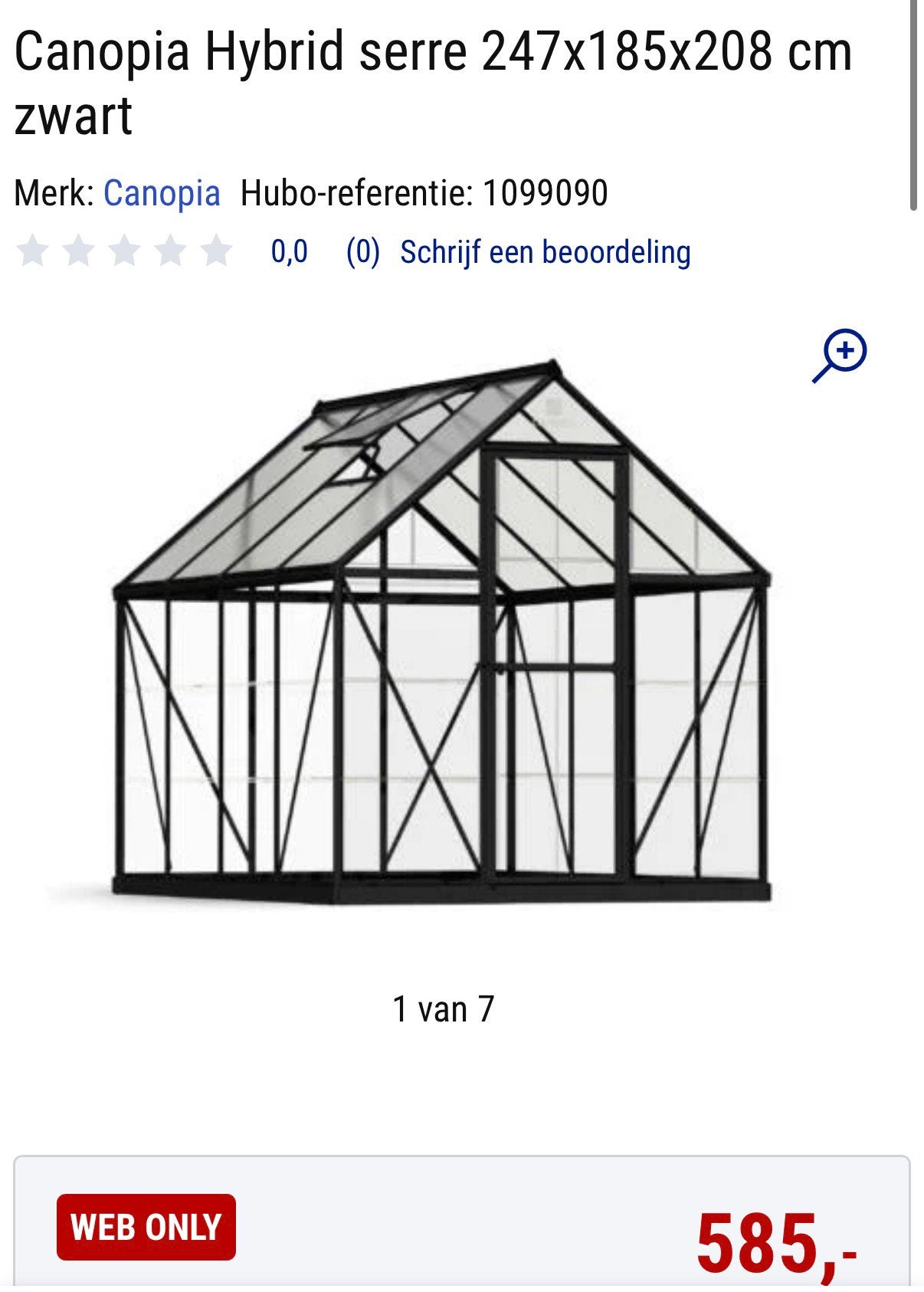 Conservatoire (NOUVEAU !), Neuf, Acier, Serre, Polycarbonate