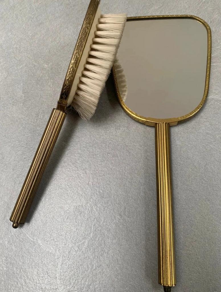 Set miroir et brosse, Enlèvement, Utilisé