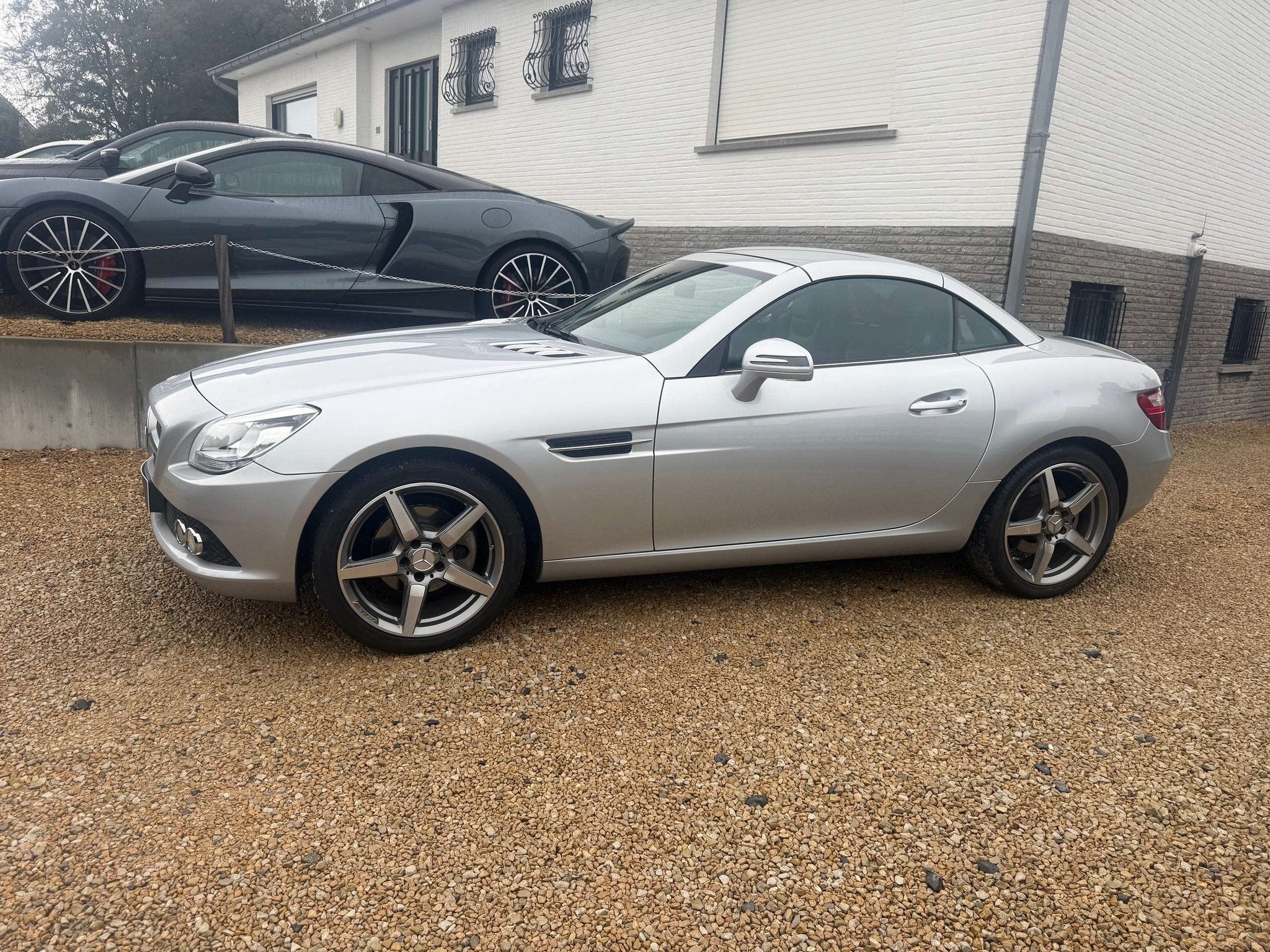 Mercedes-Benz SLK SLK200 BlueEfficency LEDERAUTOMAAT,NAVI,TE, Auto's, Automaat, Euro 5, Gebruikt, 4 cilinders