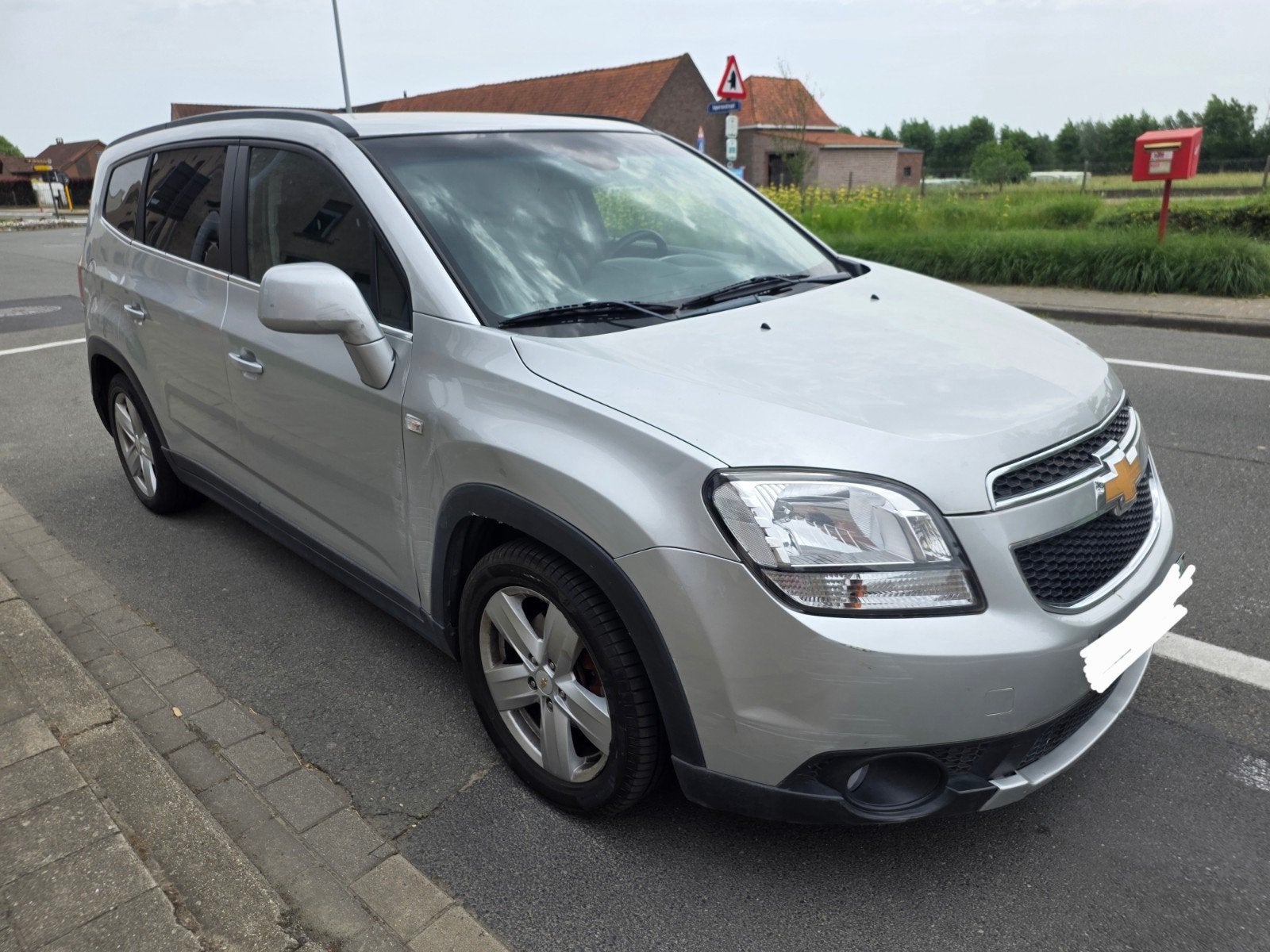 Chevrolet Orlando 7 pl, 2.0 diesel van 2012 met 163000km, Auto diversen, Ongevalwagen, Ophalen, Chevrolet, SUV of Terreinwagen