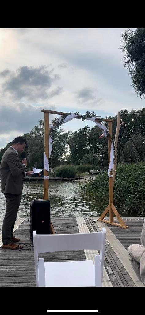 Ceremonieboog, Hobby en Vrije tijd, Ophalen, Zo goed als nieuw