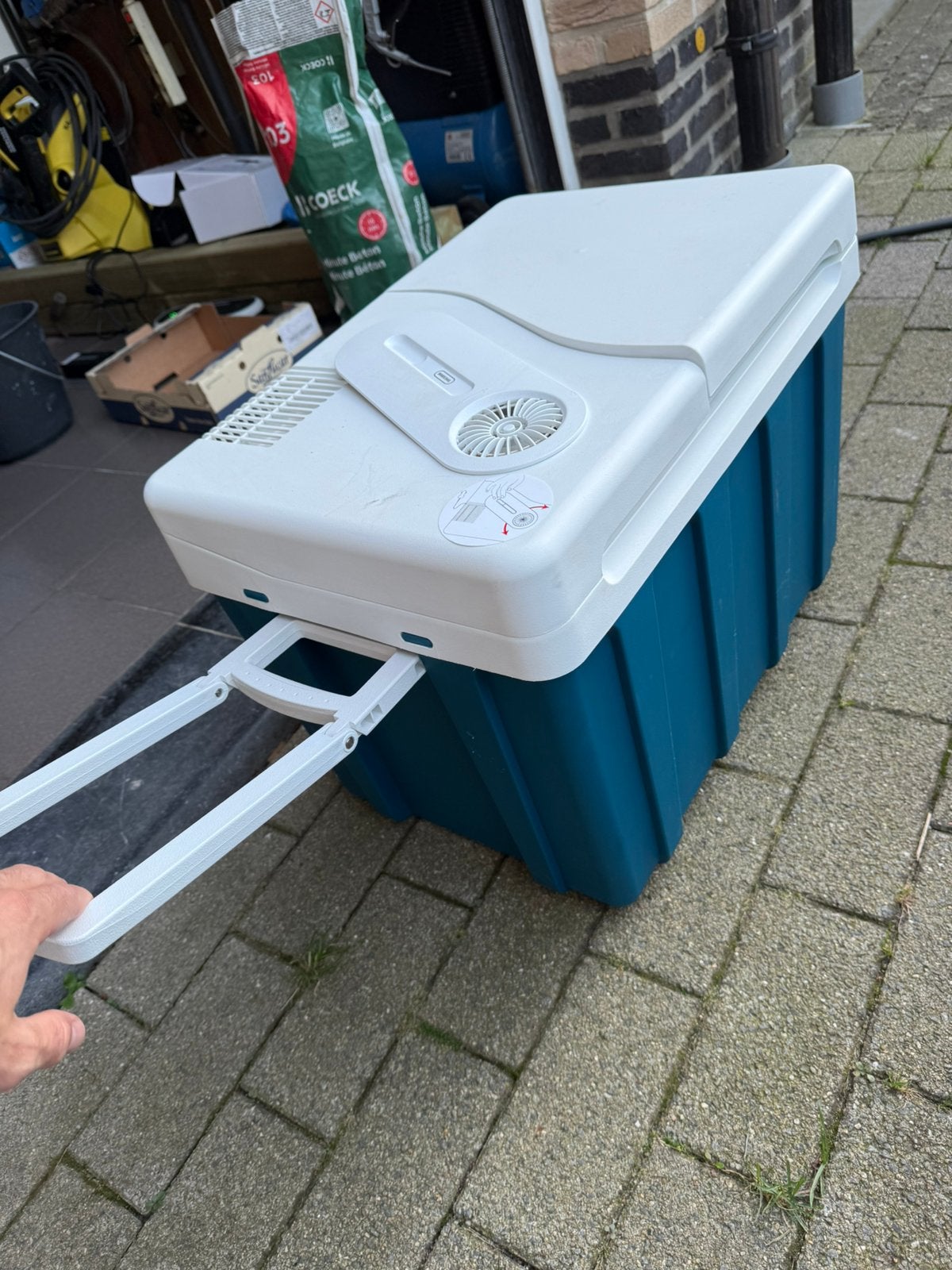 Mobicool koelbox 12v en 220v 40l, Enlèvement, Comme neuf, Glacières