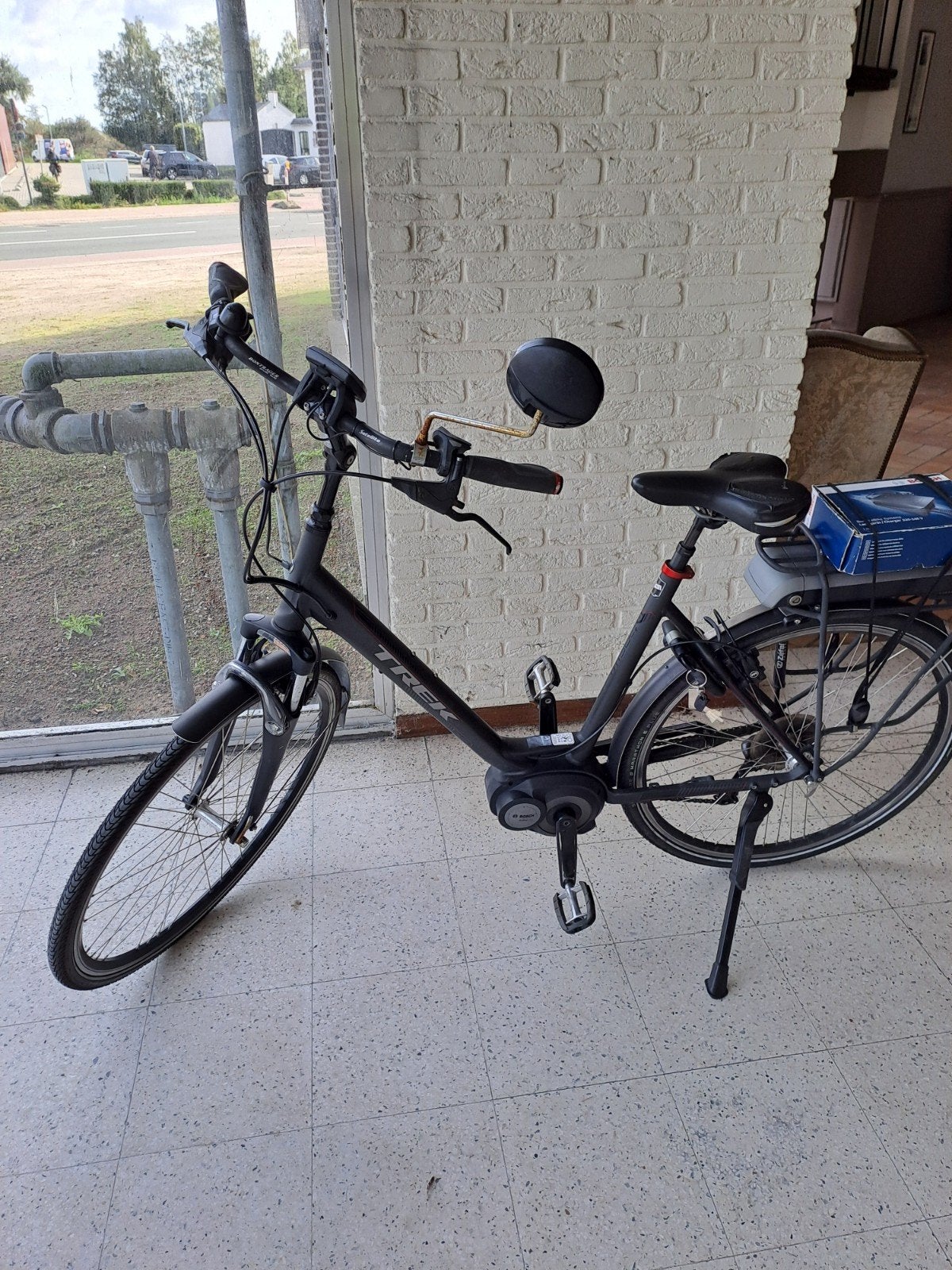 TREK TM500LR LOWSTEP 55CM MATZWART, Fietsen en Brommers, Velgrem, (Extra) lage instap, Ophalen, Overige merken