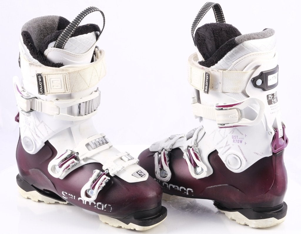 38 ; 38.5 Chaussures de ski EU pour femmes SALOMON QST QUEST, Carving, Salomon, Utilisé, Chaussures