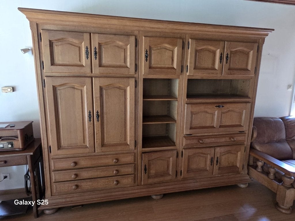 Eiken wandkast, Antiek en Kunst, Ophalen