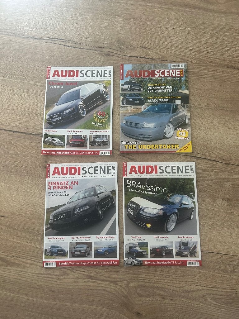 Audi tijdschrift (AUDI scene ), Ophalen of Verzenden, 1980 tot heden, Tijdschrift
