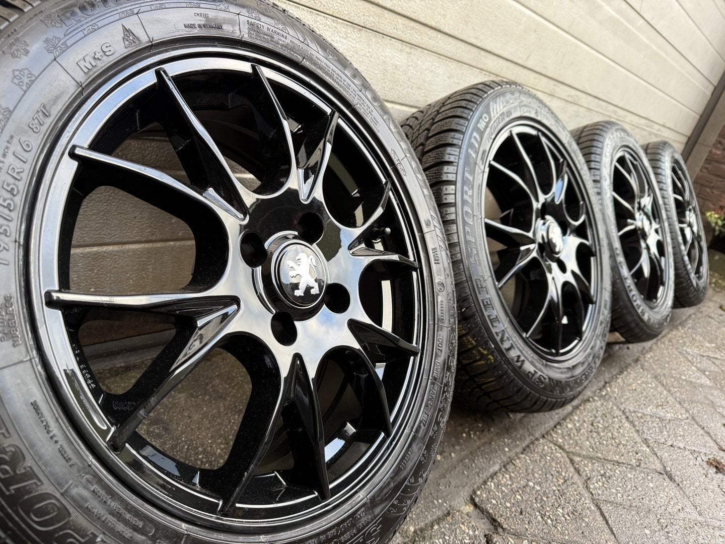 16 Citroen C3 C4 Opel Corsa Peugeot 2008 208  Partner velgen, -, Banden en Velgen, Nieuw, Ophalen of Verzenden