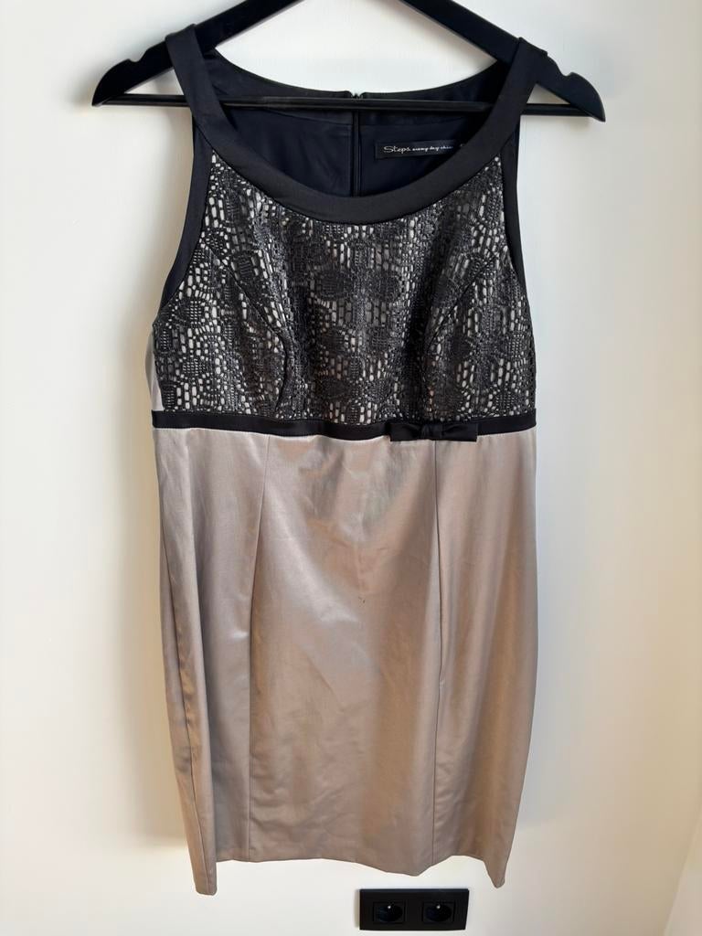 Steps jurk maat 40, Kleding | Dames, Jurken, Maat 38/40 (M), Zwart, Ophalen of Verzenden, Zo goed als nieuw