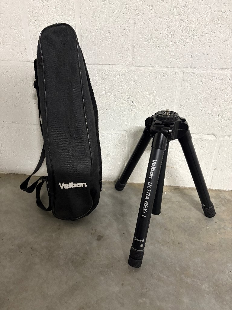 Statief Velbon Ultra Rexi L, Ophalen, Inclusief draagtas, Gebruikt, Velbon