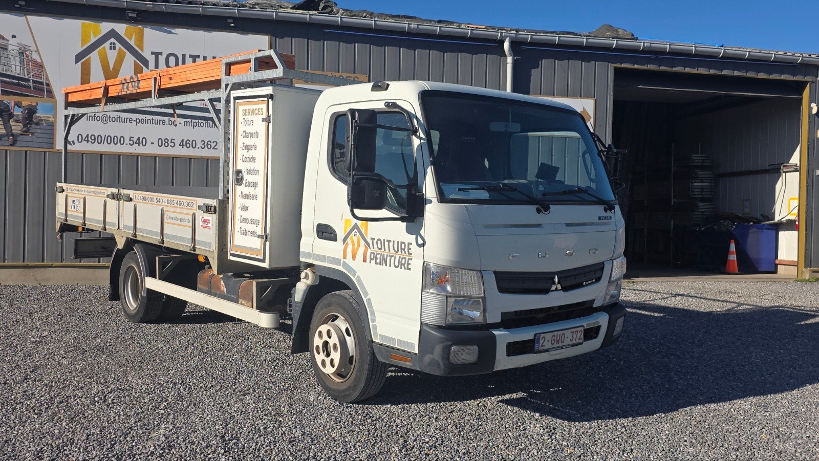 Mitsubishi Fuso canter 7c15, Autos, Ordinateur de bord, Achat, 3 places, Bleu