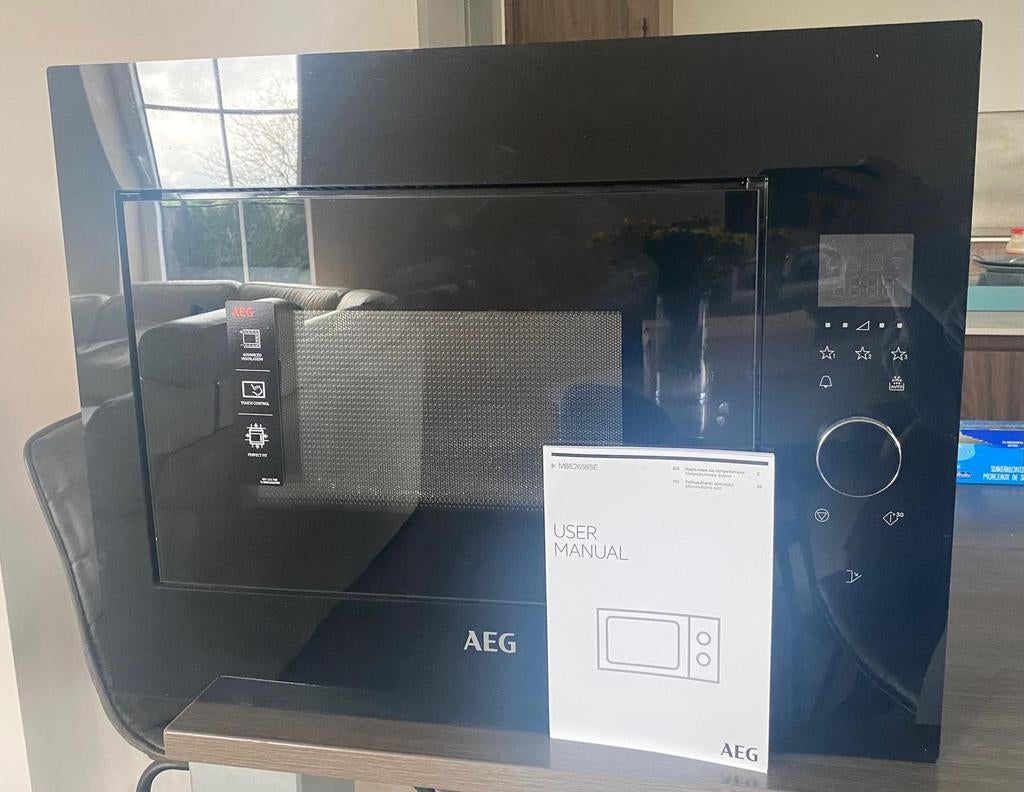 AEG Solo microgolfoven MBE2658SEB touch control, Elektronische apparatuur, Ophalen