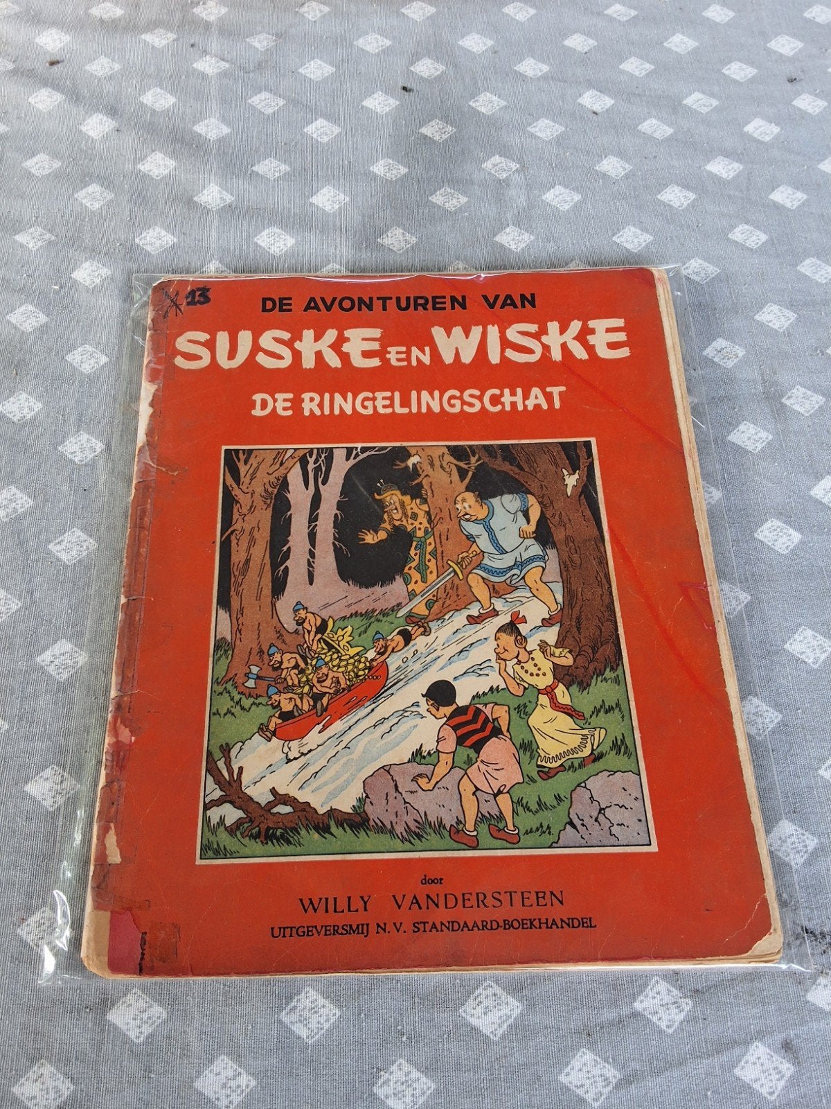 Suske en Wiske - De ringelingschat 1ste druk 1951, Boeken, Ophalen of Verzenden