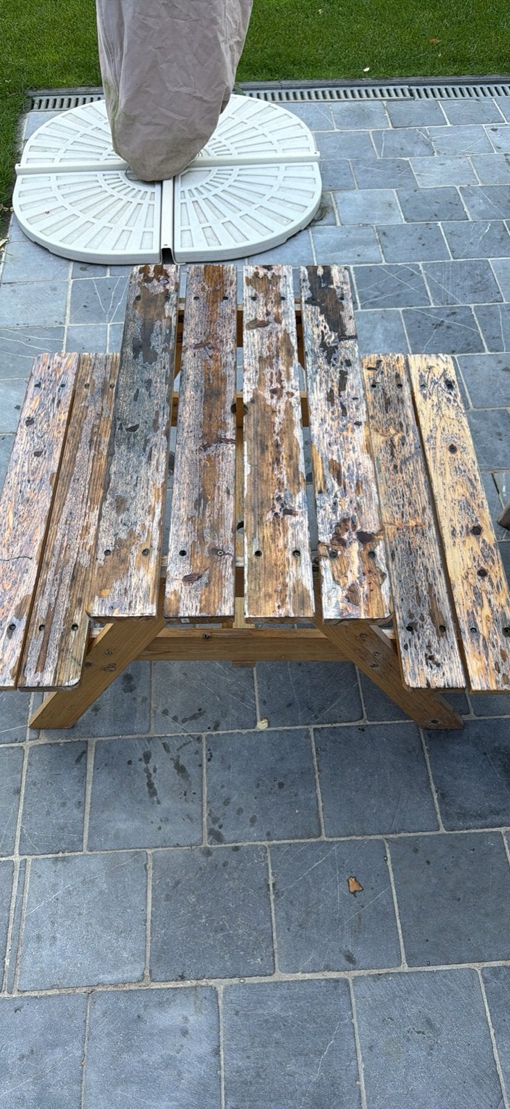 Picknicktafel voor kinderen, Tuin en Terras, Ophalen, Zo goed als nieuw