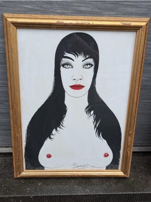 Lithographie femme nue signe felix labisse, Enlèvement ou Envoi, Lithographie