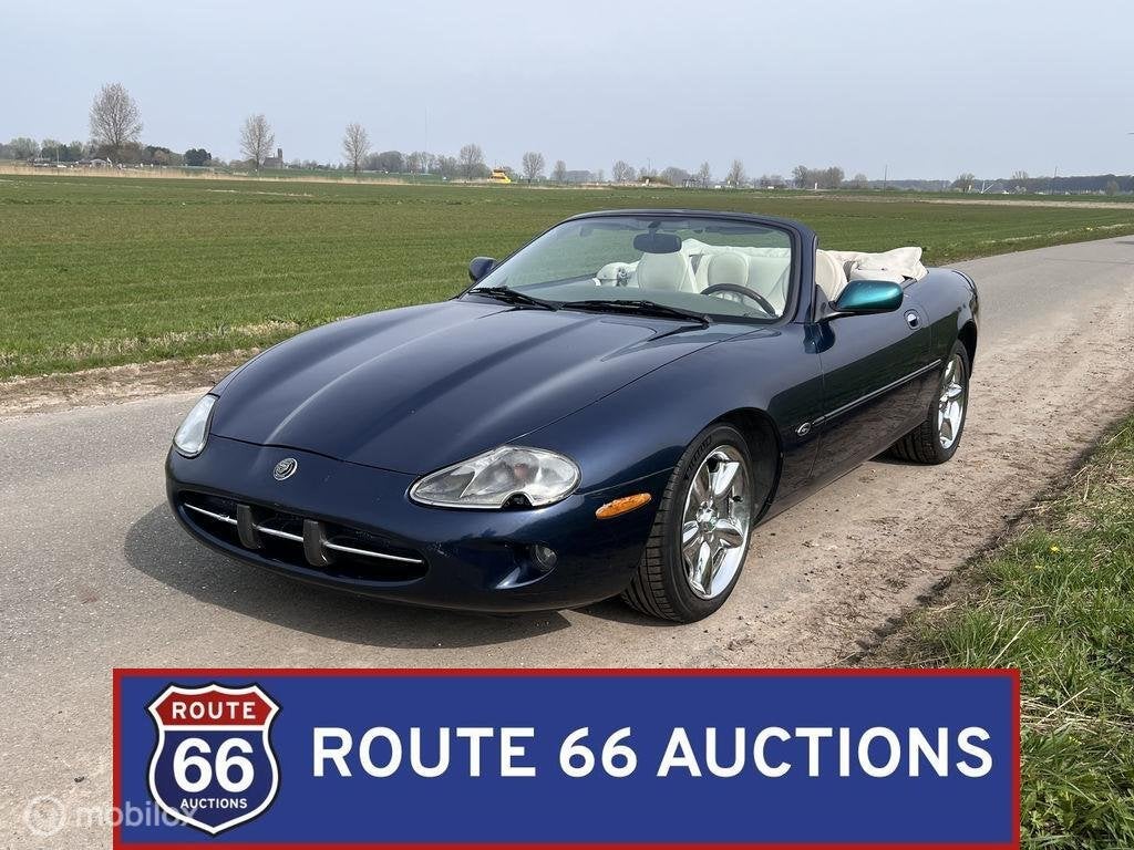 Jaguar XK8 | 1998 | Route 66 Auctions, Auto's, Zwart, Bedrijf, Handgeschakeld, Overige carrosserie
