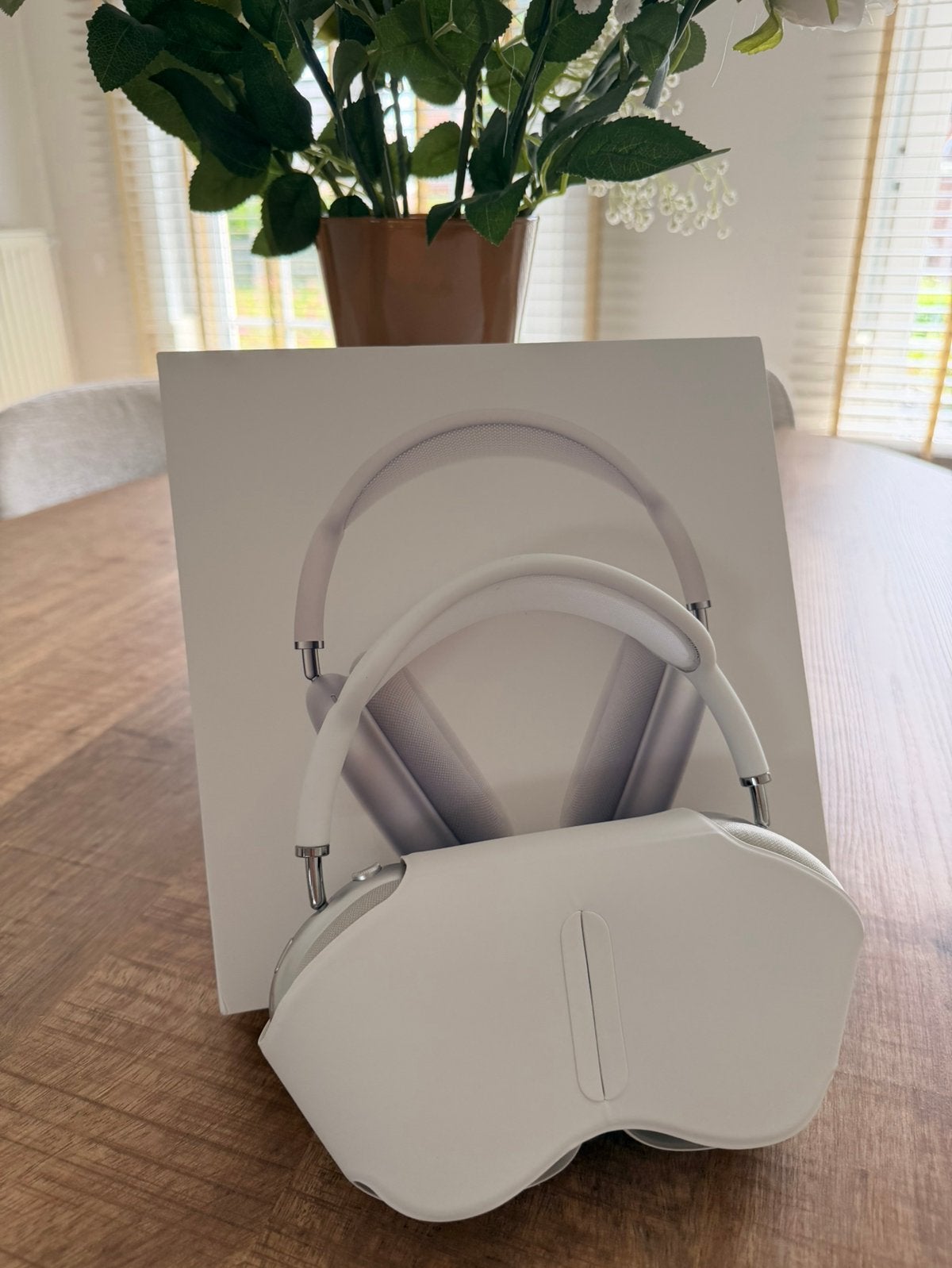 Airpods max Silver, Overige merken, Verzenden, Bluetooth, Zo goed als nieuw