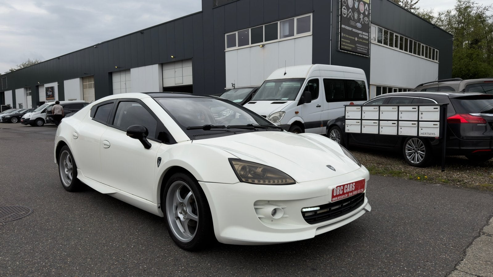 MPM Motors PS160 1.6i – Mitsubishi Motor – Slechts 4.000 km, Auto's, Overige Auto's, 4 cilinders, Wit, Bedrijf, 5 deurs
