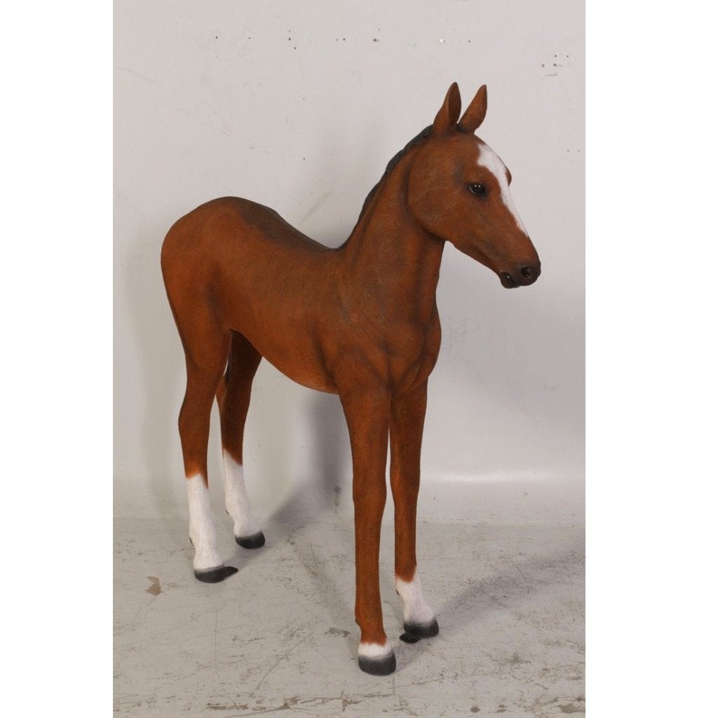 Veulenbeeld — Paardenbeeld, hoogte 137 cm, Verzamelen, Dierenverzamelingen, Nieuw, Ophalen