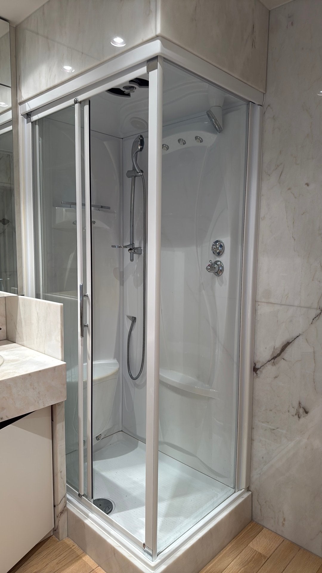 Douche sauna novellini, Maison & Meubles, Salle de bain | Salle de bain complète, Enlèvement, Comme neuf