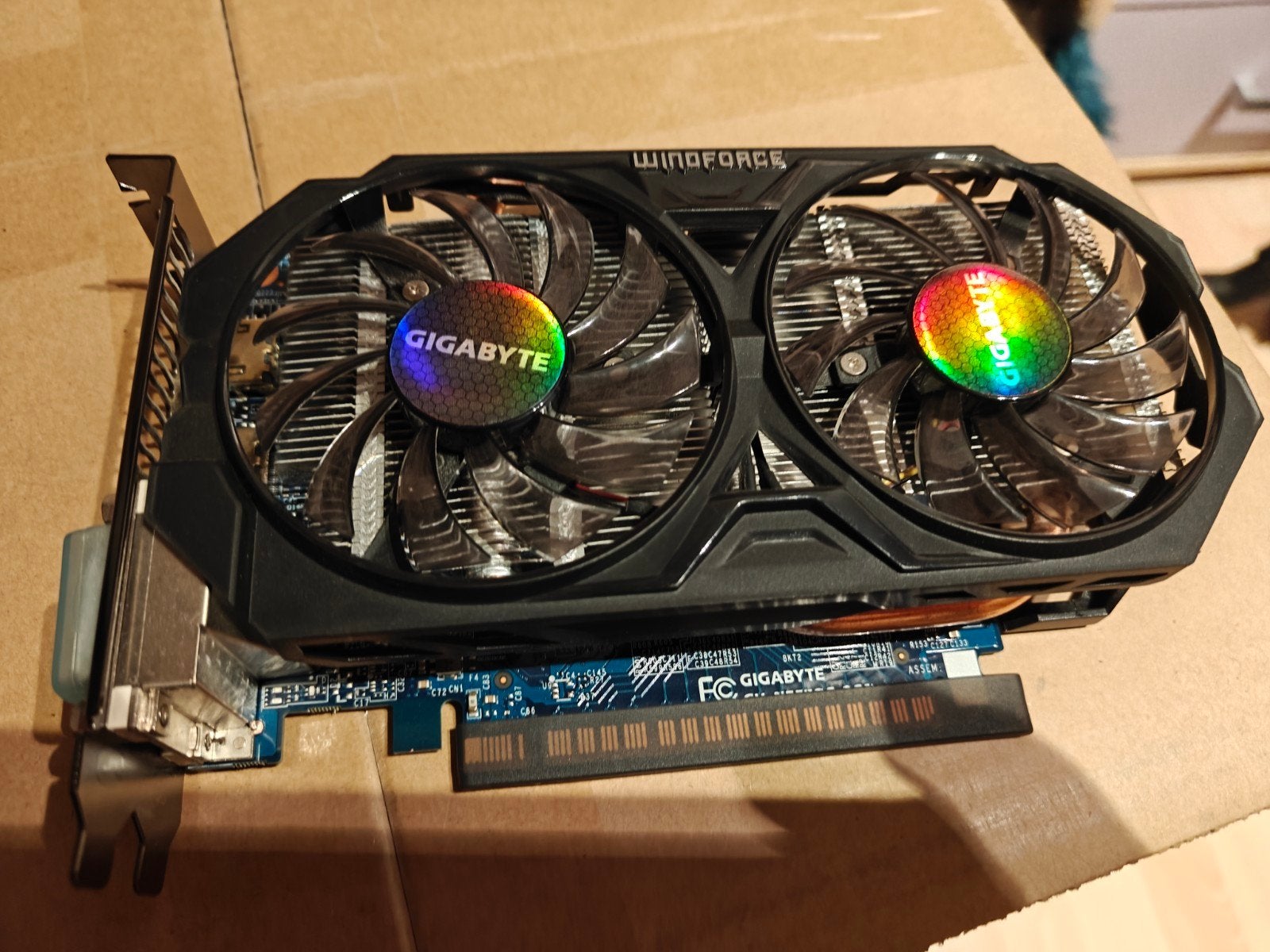 grafische kaart en voeding pc, Ophalen, Gebruikt