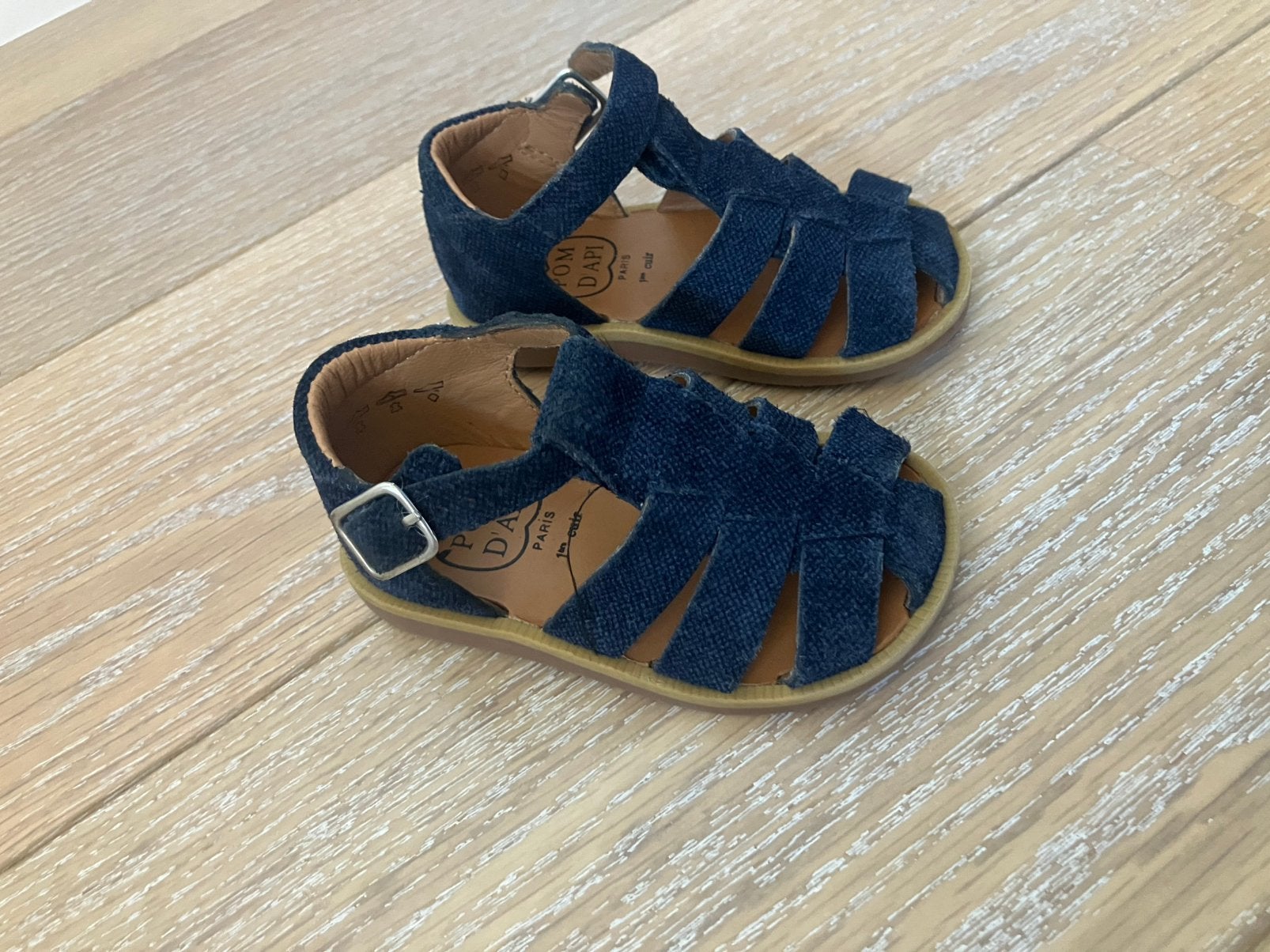 Sandalen Pom D’api maat 20, Kinderen en Baby's, Babykleding | Schoentjes en Sokjes, Ophalen, Zo goed als nieuw