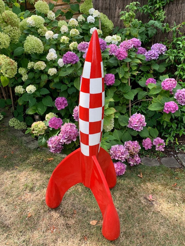 KUIFJE: SUPERGROTE RAKET KUIFJE, Ophalen, Kuifje, Nieuw, Beeldje of Figuurtje